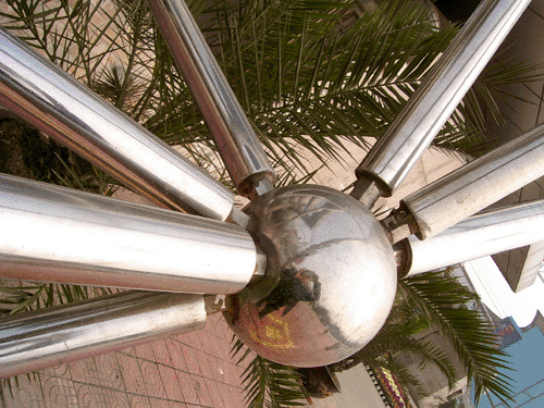 和平不锈钢螺栓球网架